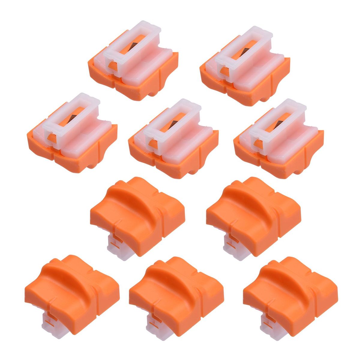 JIELISI Paper Cutter Replacement Blades Refill Security Safeguard Design for Cutting Craft Paper Photo Card for 909-4/909-5/909-6 A4 Paper Trimmer