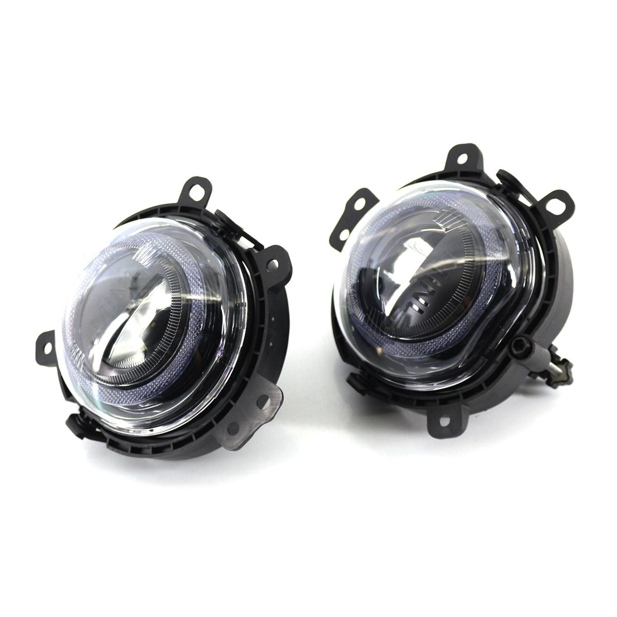 LED DRL Daytime Running Light Halo Fog Lamp Front Bumper LED Fog Light Head Lamp 2 pcs Replacement for Mini F56 & F56 BEV   (One, Cooper, S) - 07/2019 Onwards