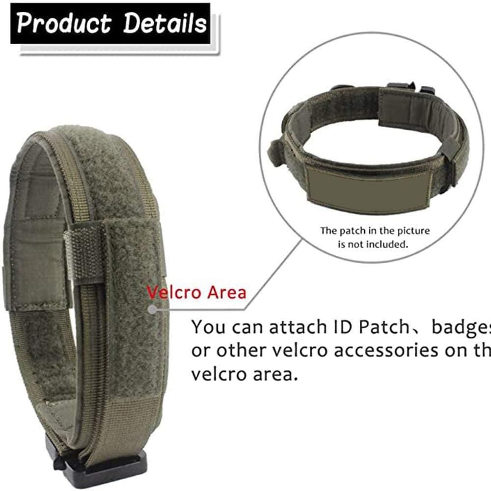 Dog Collar Adjustable Nylon Dog Collar Heavy Duty Metal