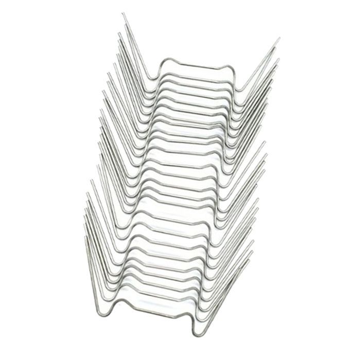 200pc W Shape Glazing Clips Stainless Steel For Greenhouse 12mm Thick