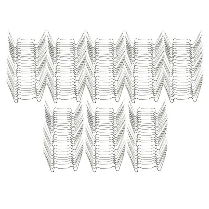 200pc W Shape Glazing Clips Stainless Steel For Greenhouse 12mm Thick