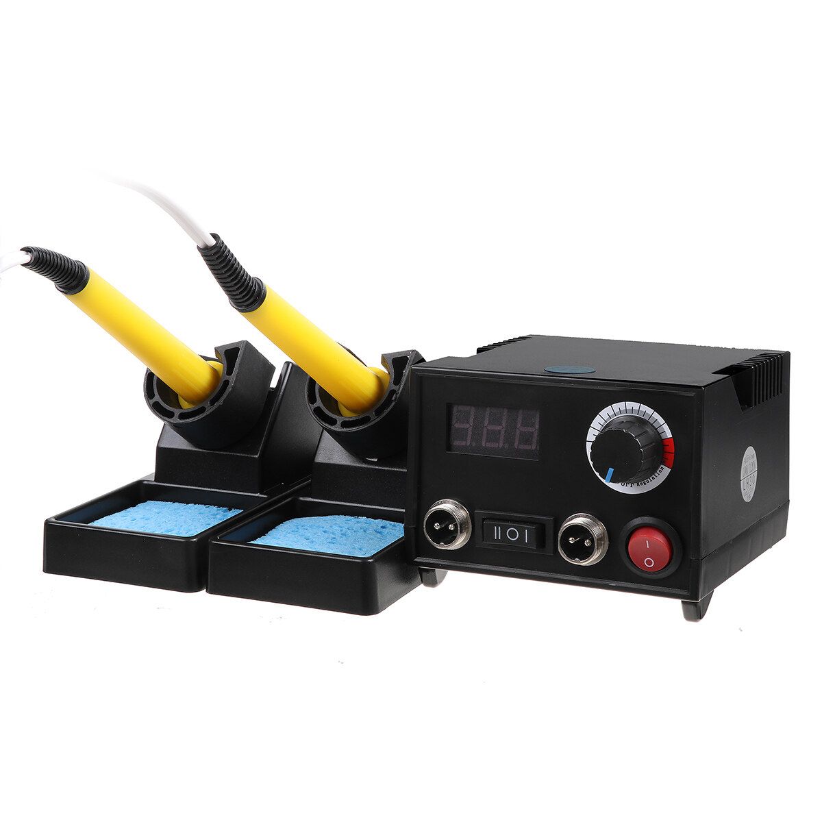 60W Wood Burning Pen Tool Multifunction Craft Pyrography Machine Set Kit EU Plug 220V