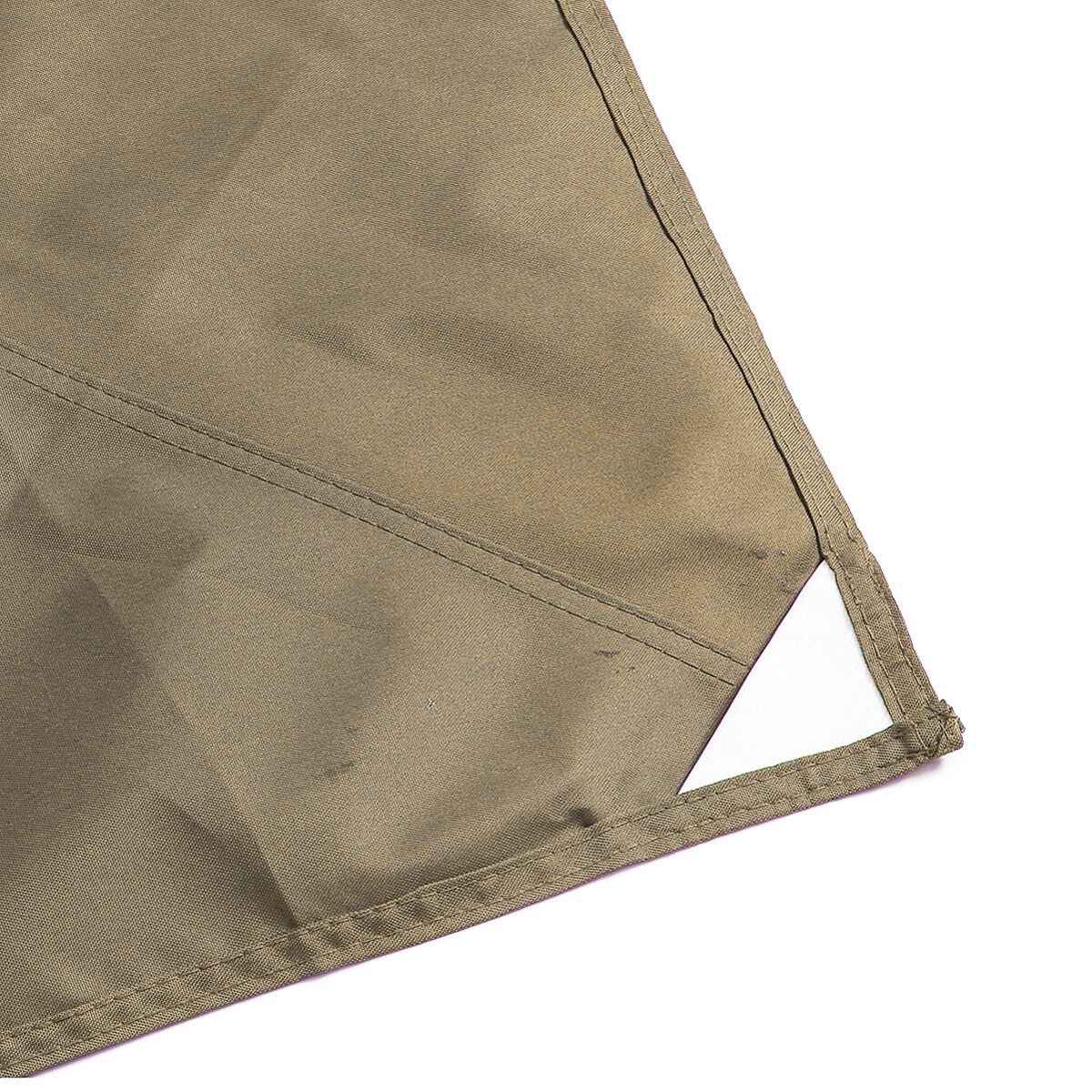 3x3m Tent Canopy Top Roof Replacement Cover Outdoor Waterproof Sun Shelter Sunshade Protection Outdoor Canopy Garden Shade Khaki