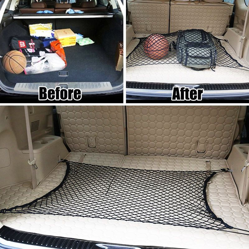 2014 Flat 2017 Mesh Cargo 2016 Net Trunk 2015 For Floor Kluger Elastic Highlander Accessories Boot Luggage 2018 Toyota Rear Car