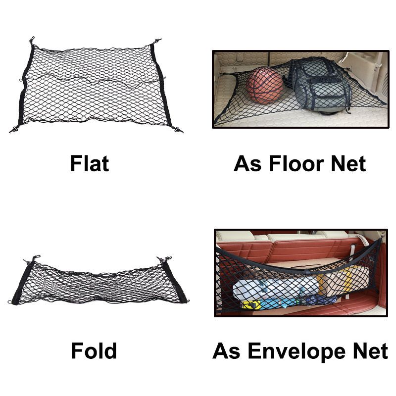 2014 Flat 2017 Mesh Cargo 2016 Net Trunk 2015 For Floor Kluger Elastic Highlander Accessories Boot Luggage 2018 Toyota Rear Car