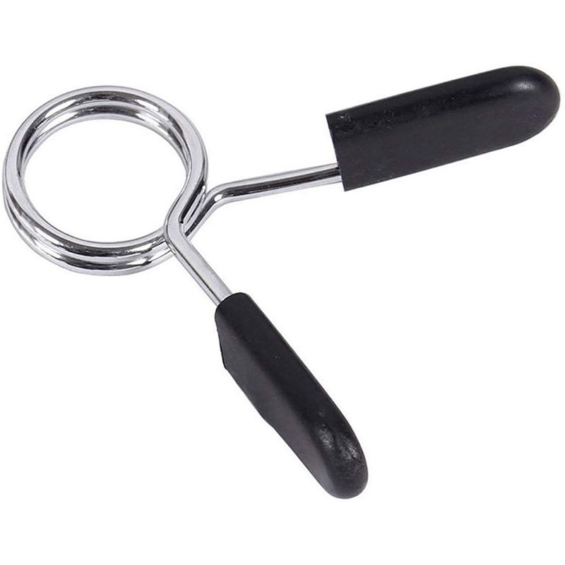 4Pcs Spring Collars Clips Exercise Collar Barbell
