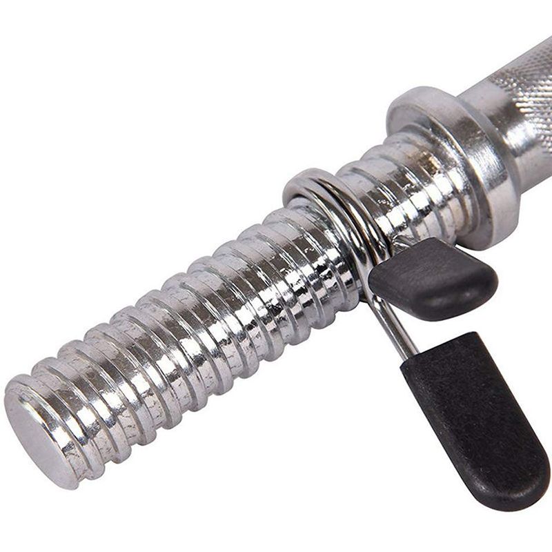 4Pcs Spring Collars Clips Exercise Collar Barbell