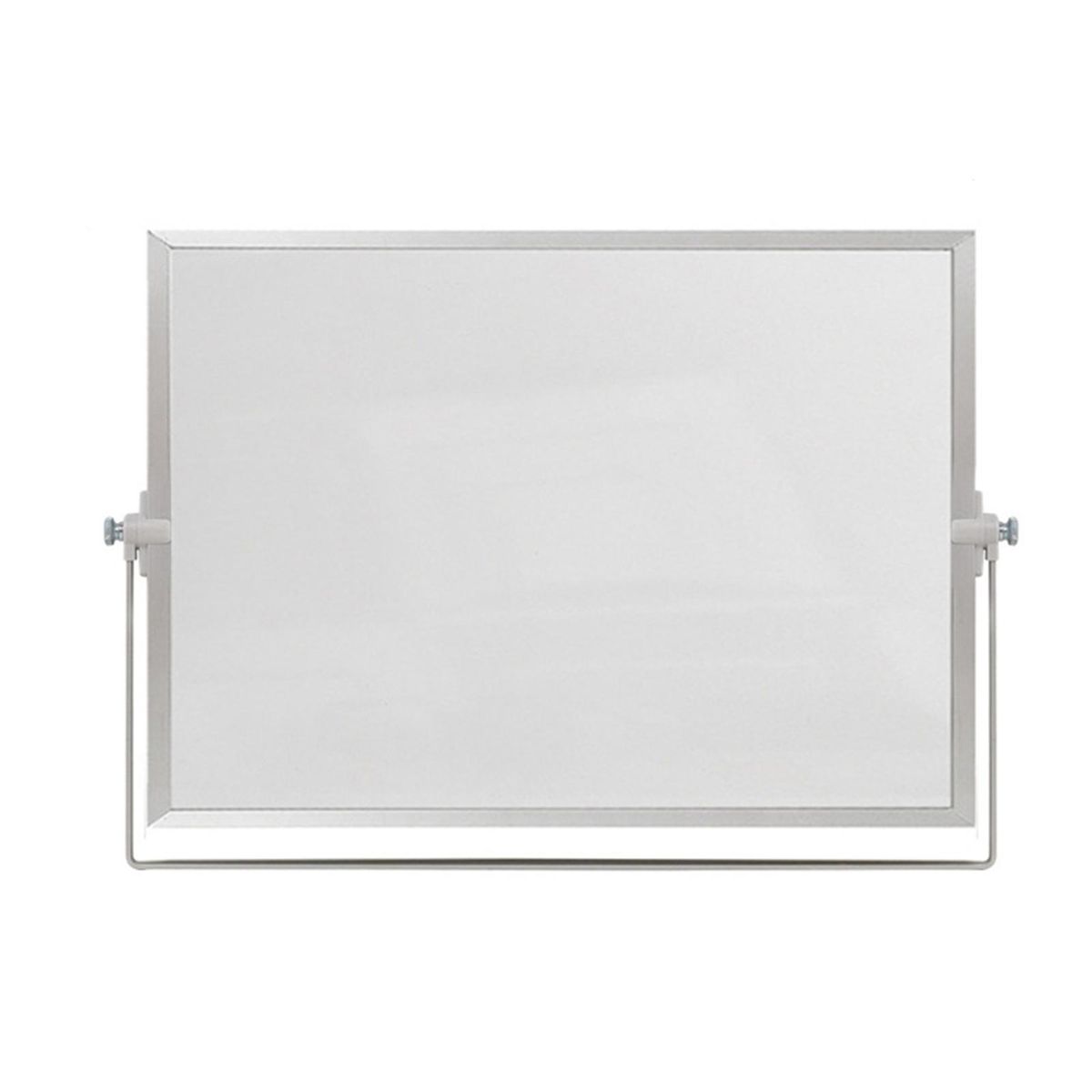Aluminum Alloy Frame Whiteboard Portable Magnetic Whiteboard for Home Silver