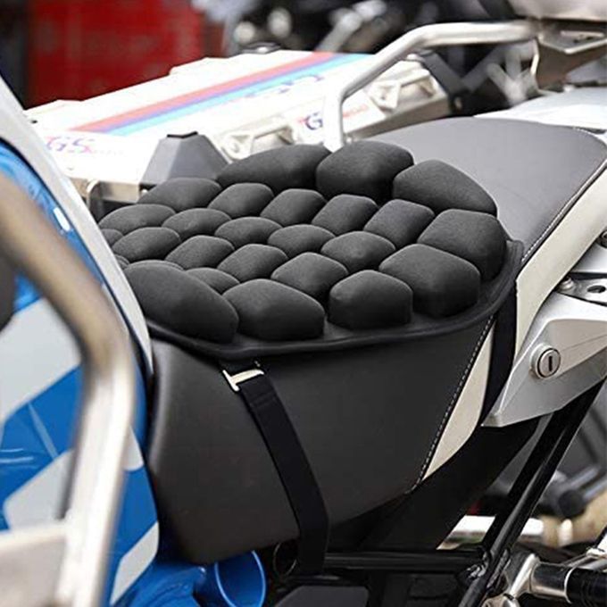 Air Seat Cushion Universal Inflatable 3D Great-Black