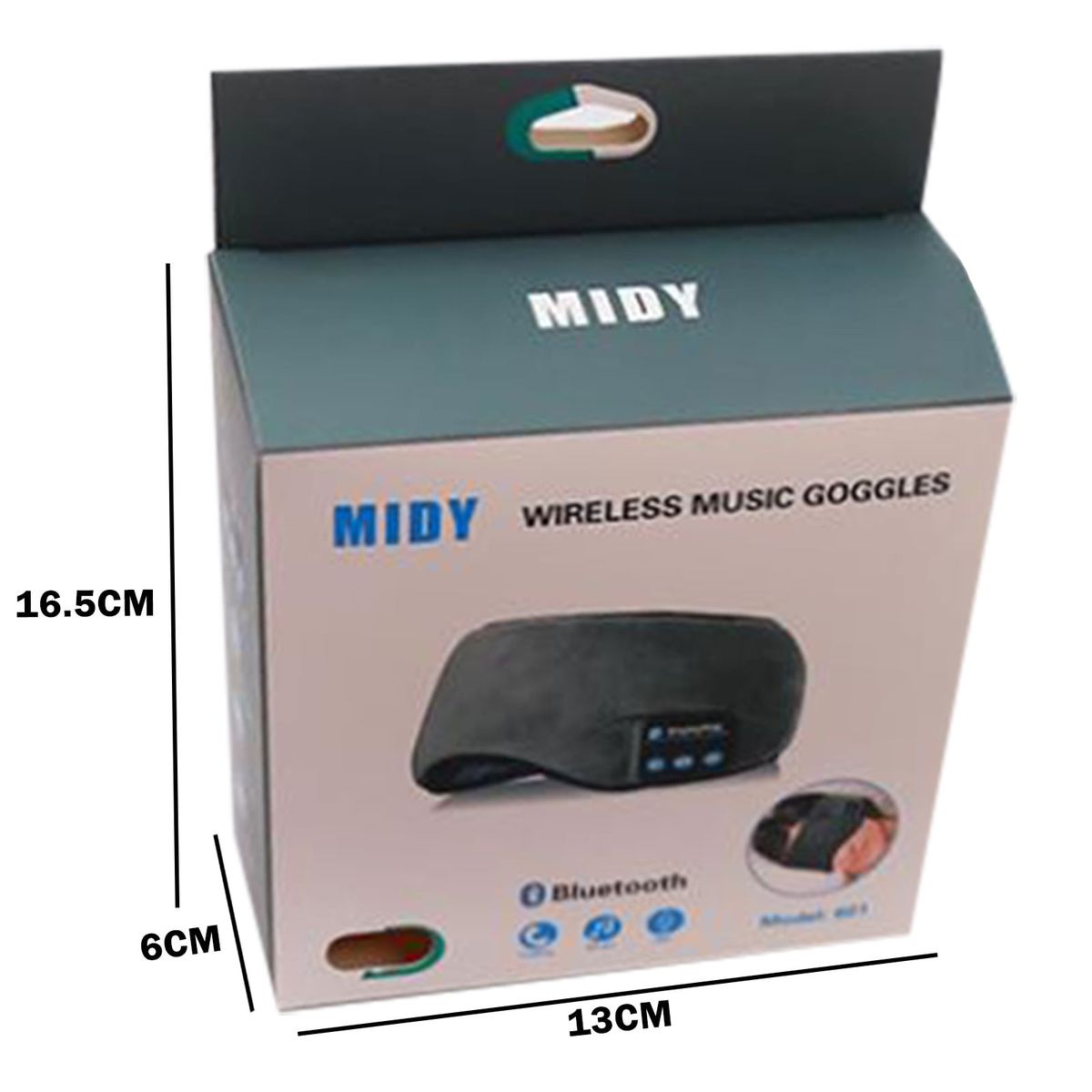2021 Soft Wireless 5.0 Stereo Bluetooth Earphone Sleep Mask