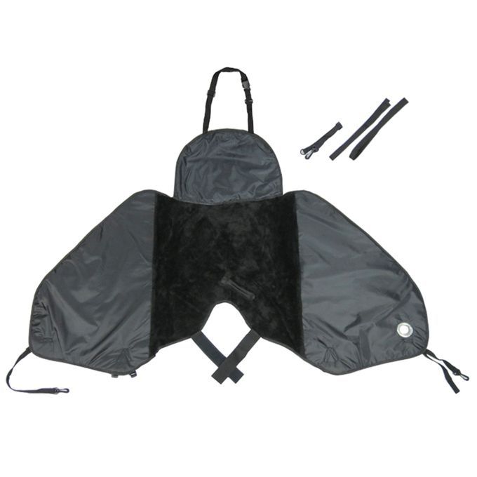 Scooter Waterproof Windproof Warm Leg Lap Apron-Black