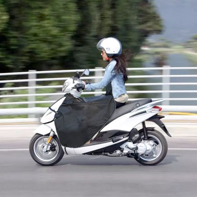 Scooter Waterproof Windproof Warm Leg Lap Apron-Black