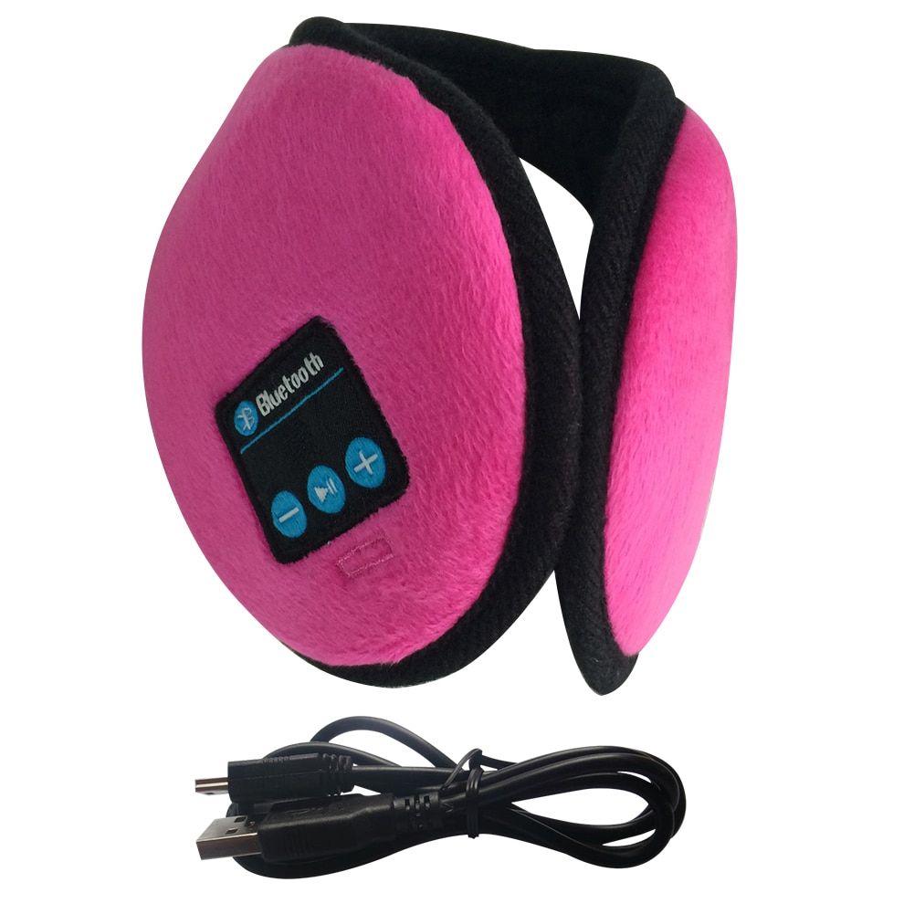Ear Warmer Winter Music Headset Running Rechargeable Built-