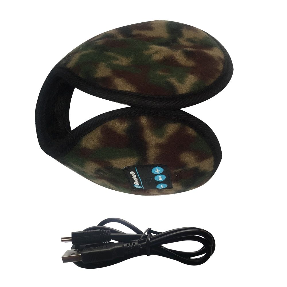 Ear Warmer Winter Music Headset Running Rechargeable Built-