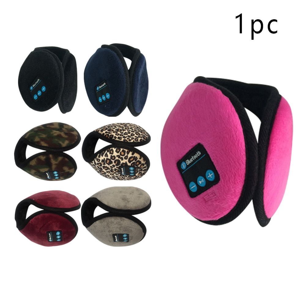 Ear Warmer Winter Music Headset Running Rechargeable Built-