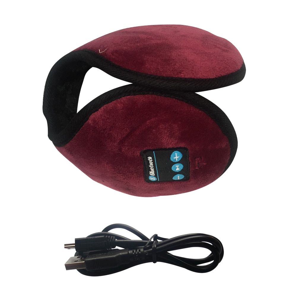 Ear Warmer Winter Music Headset Running Rechargeable Built-