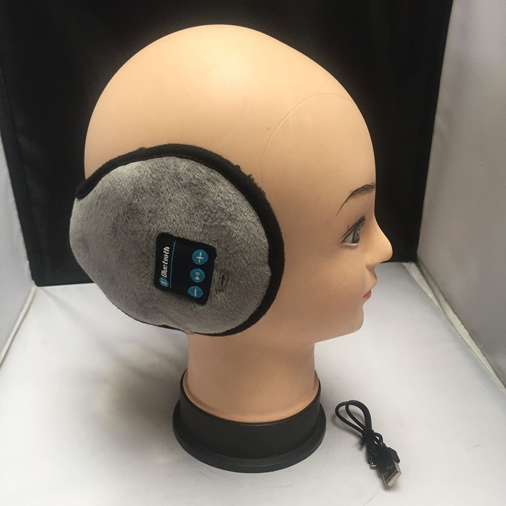 Ear Warmer Winter Music Headset Running Rechargeable Built-