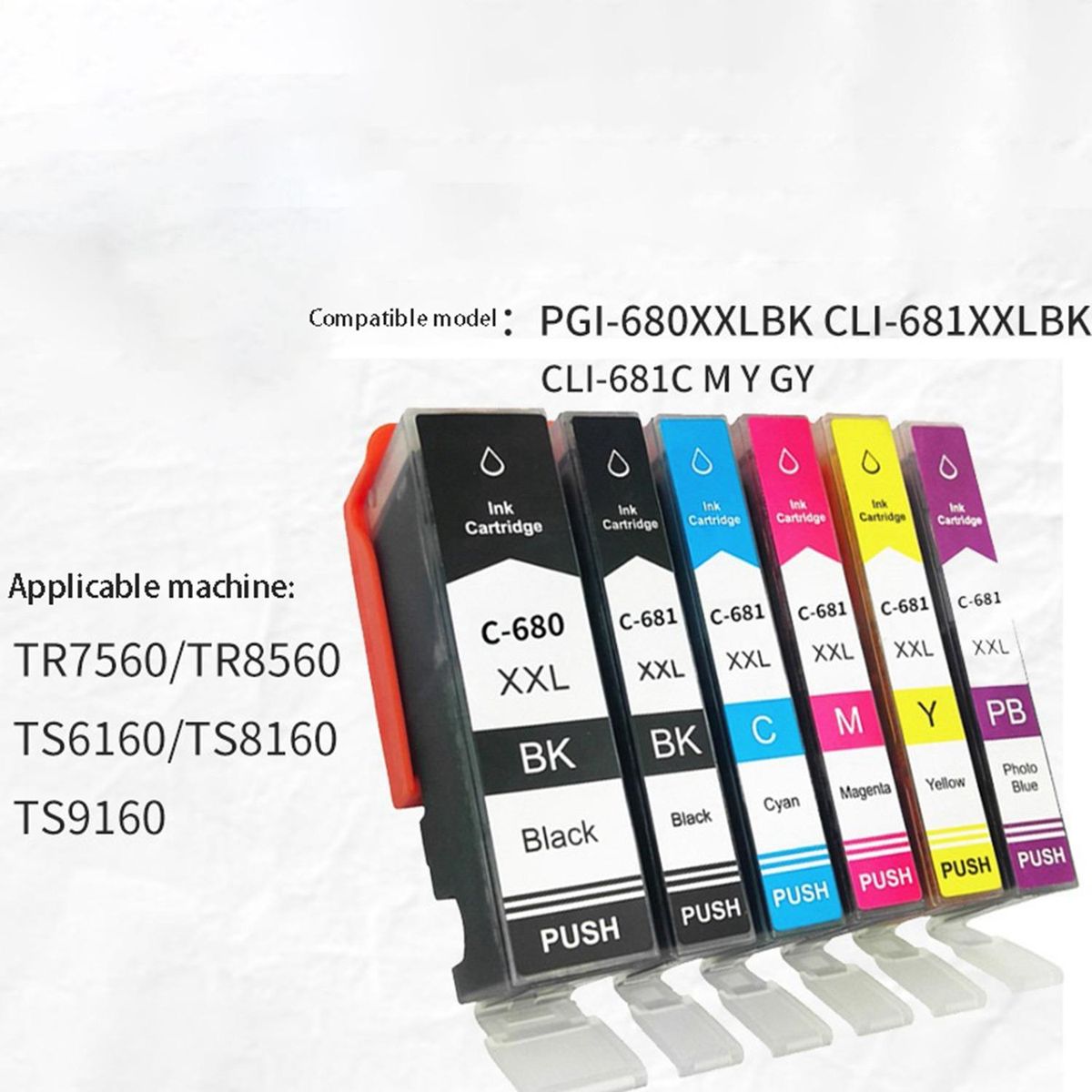 Printer Cartridge Chip Cartridge Ink Cartridge Suitable for
