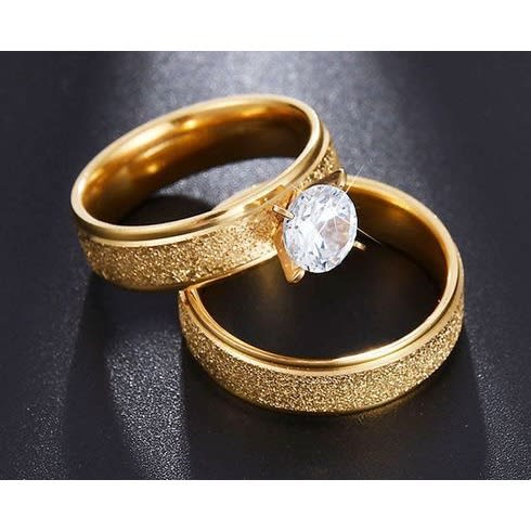 Wedding Ring - Set Of 2 - Gold