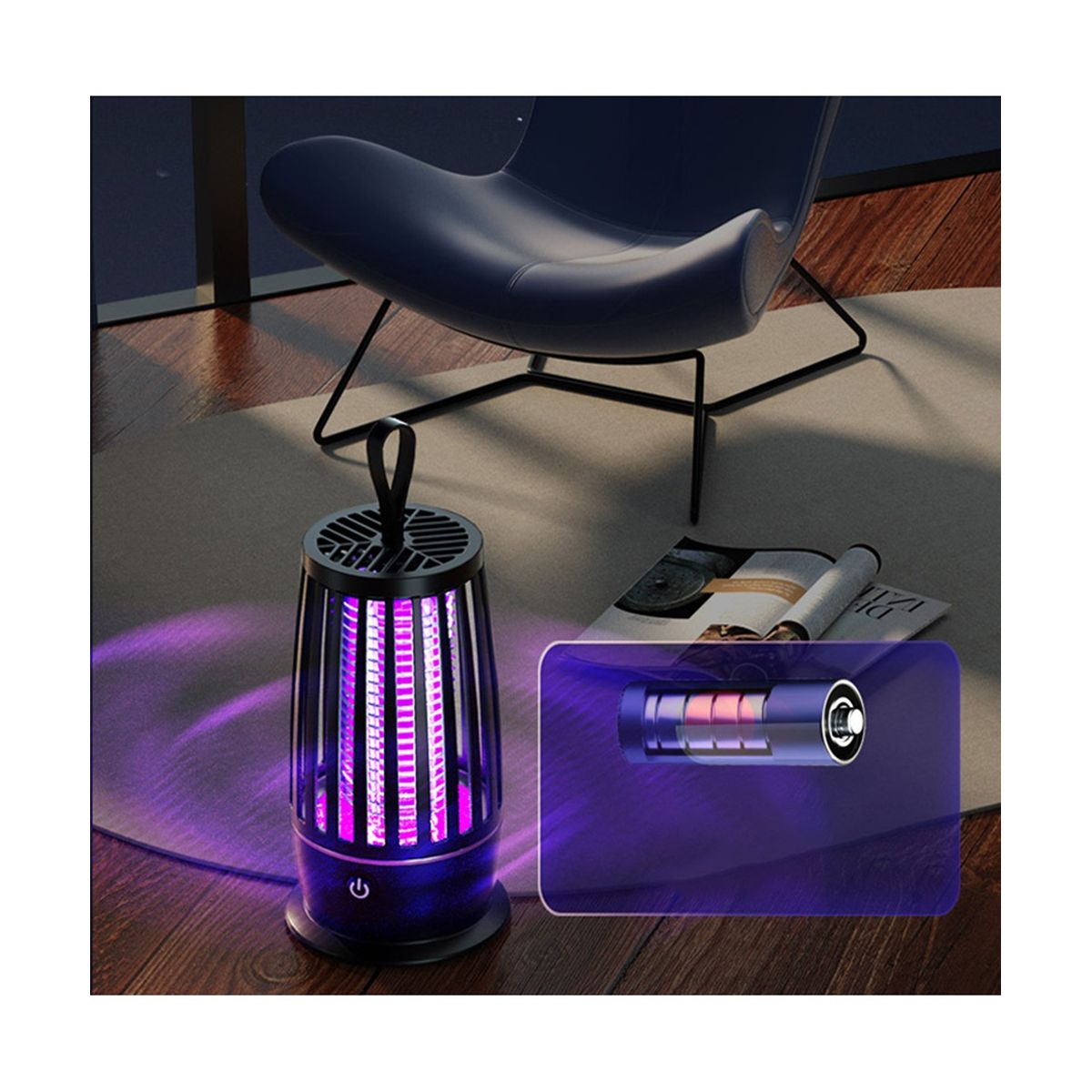 Electric Mosquito Killer Lamp Mosquito Repellent Rechargeabl