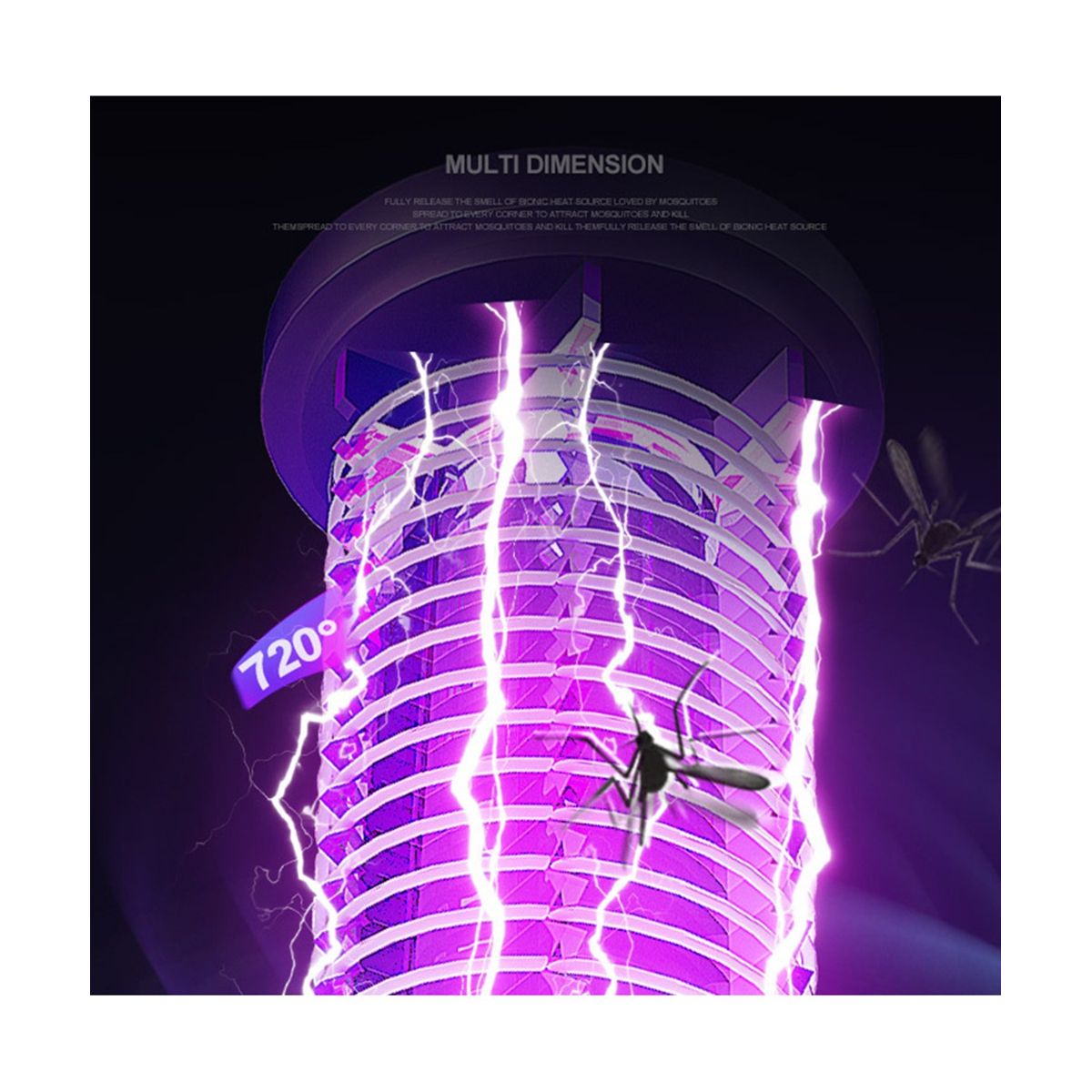 Electric Mosquito Killer Lamp Mosquito Repellent Rechargeabl