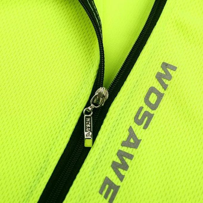 Road MTB Bike Cycling Short Sleeve Jerseys Tops XXXL Fluo Green