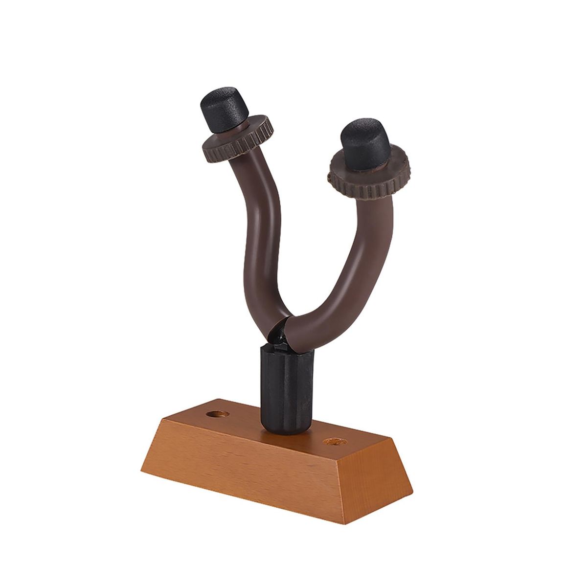 Wooden Guitar Hanger Wall Mount String Instrument Holder Hook Keeper