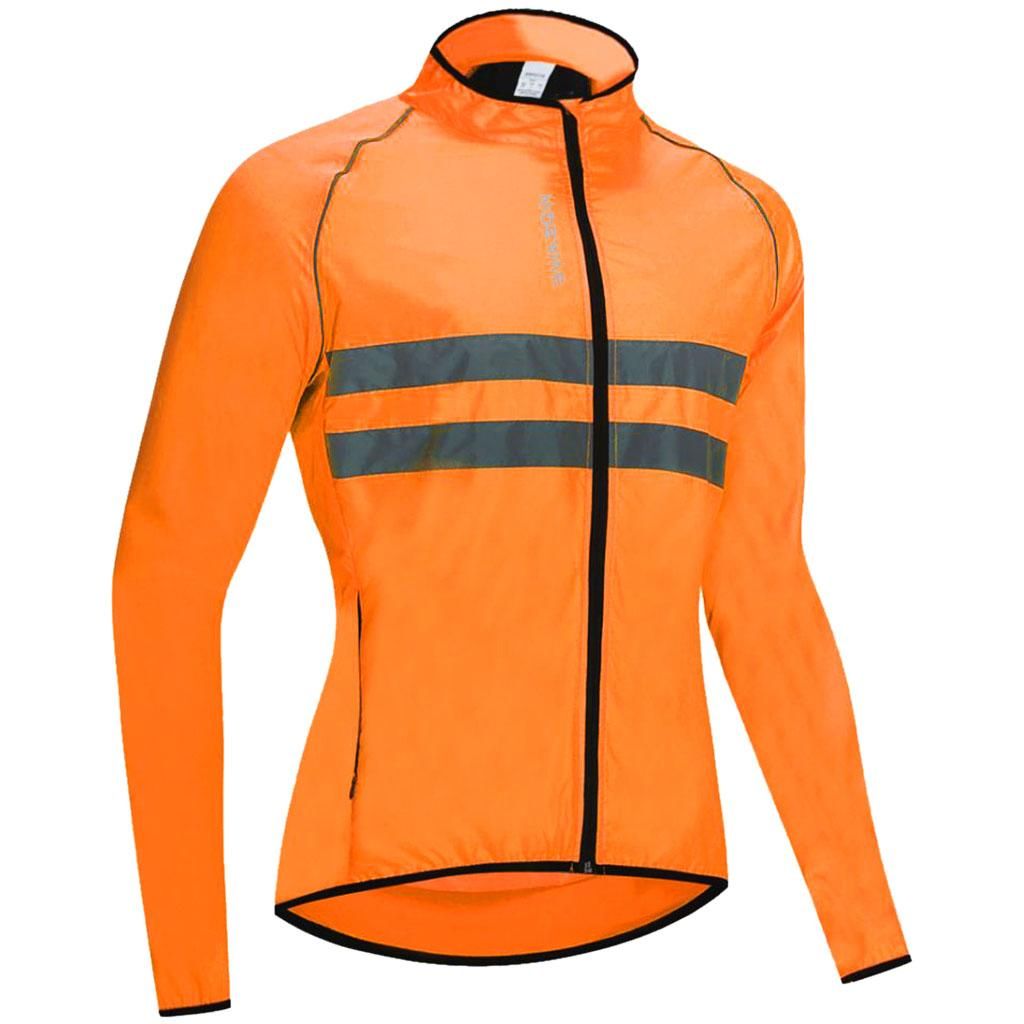 Bicycle Jacket Cycling Jersey Coat Light Wateproof Reflective XL