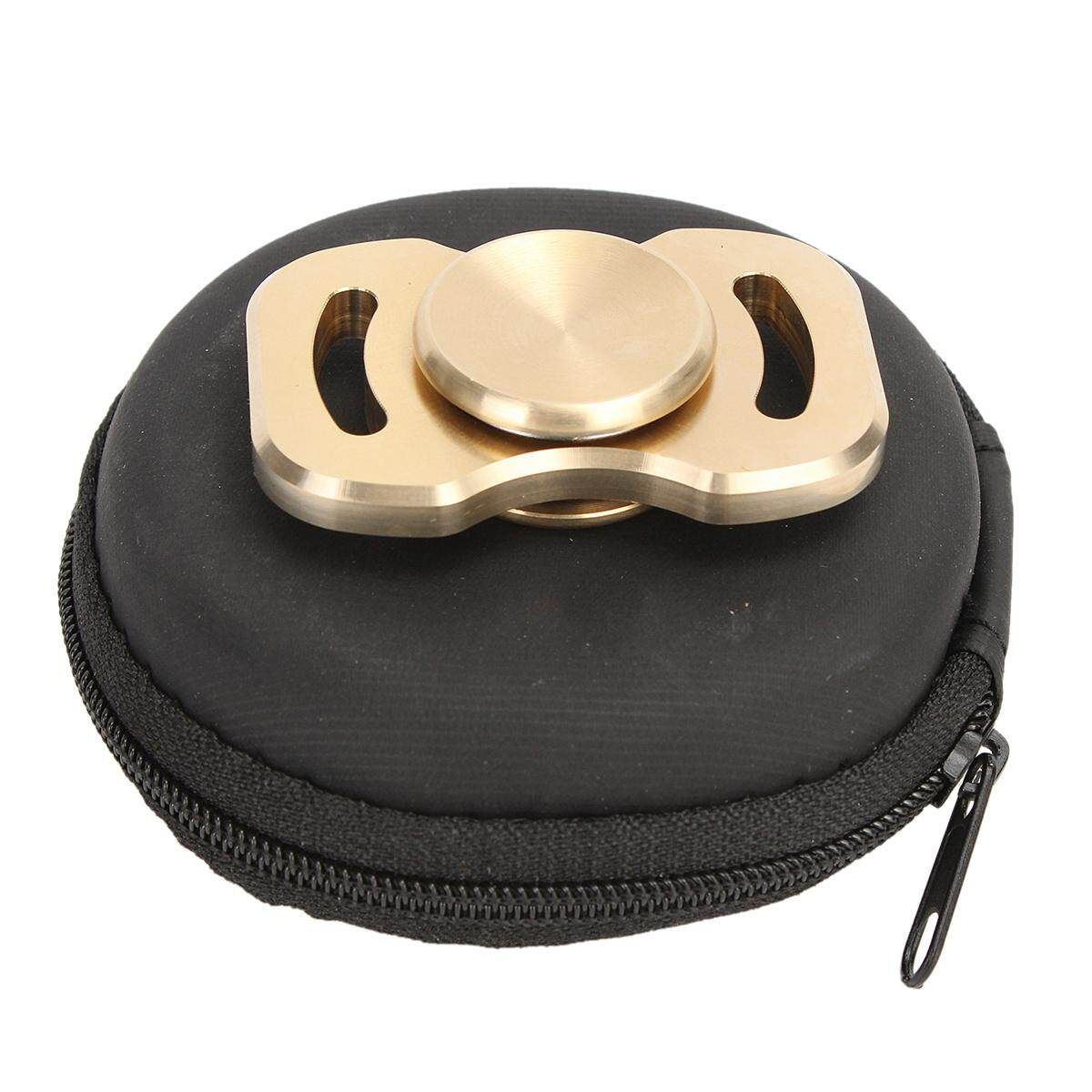 DIY Fidget Spinner Toy Metal Brass EDC Hand Spinner Puzzels For ADHD Autism