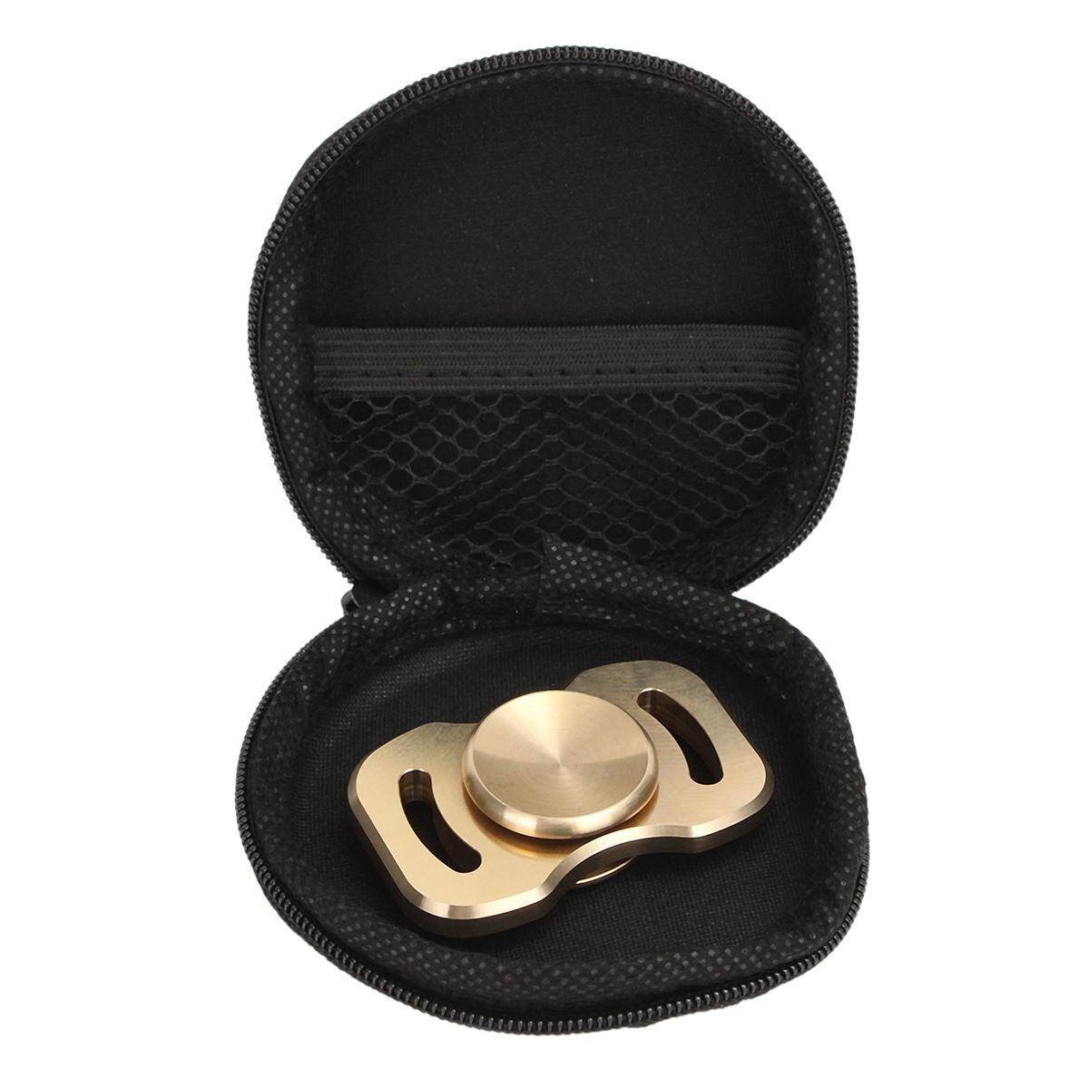 DIY Fidget Spinner Toy Metal Brass EDC Hand Spinner Puzzels For ADHD Autism
