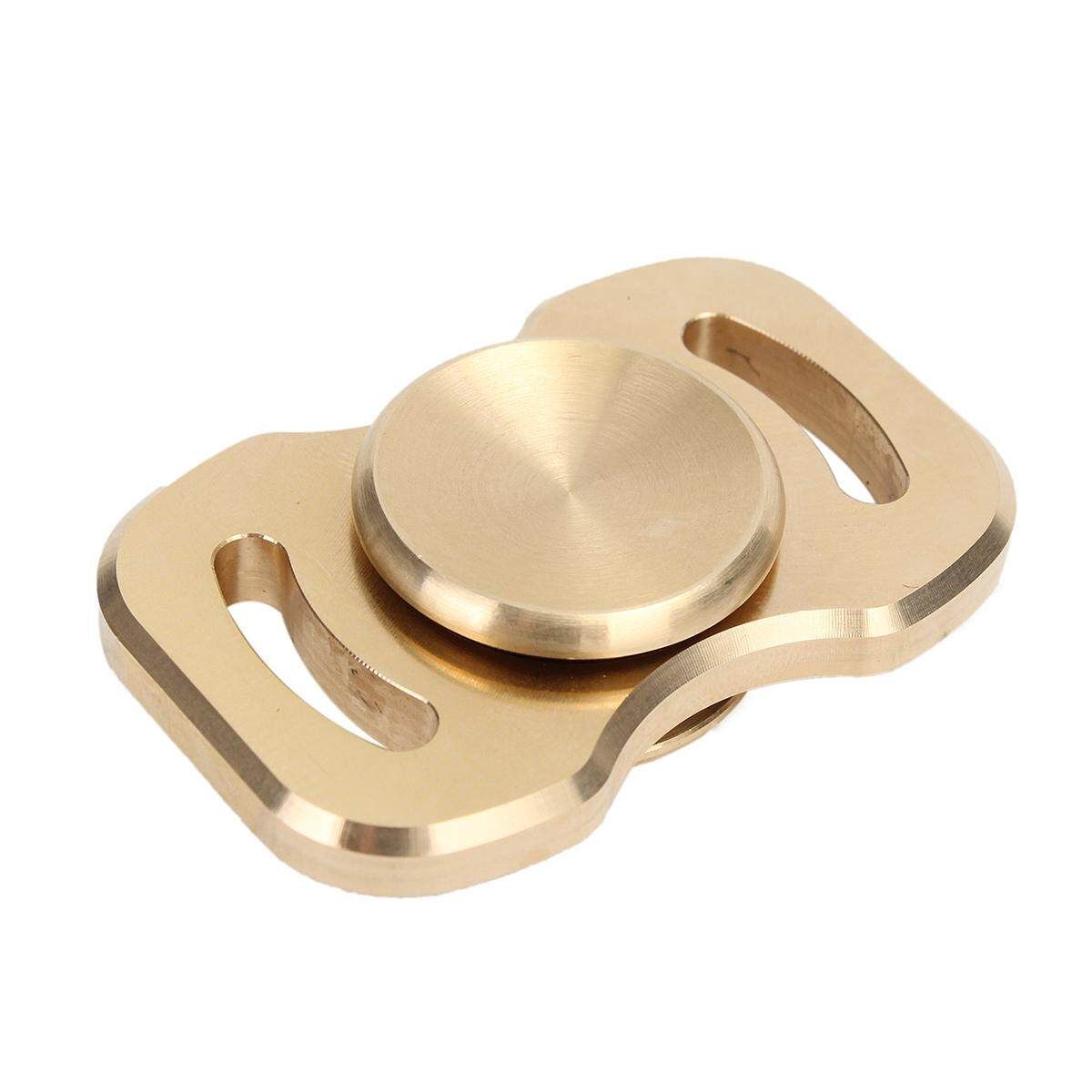 DIY Fidget Spinner Toy Metal Brass EDC Hand Spinner Puzzels For ADHD Autism
