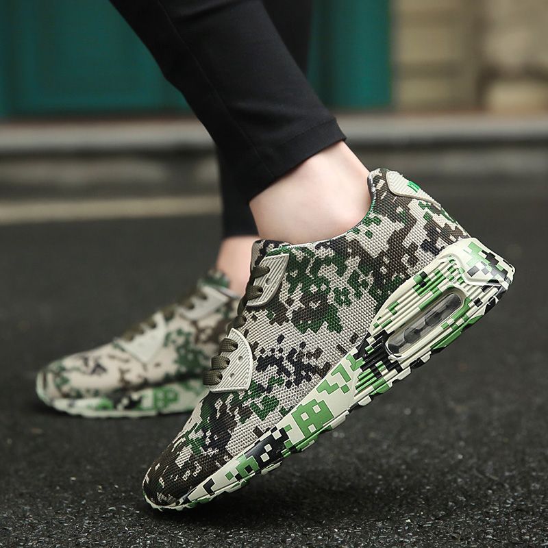 Womens Sneakers Running Mens Sports Shoes-Green