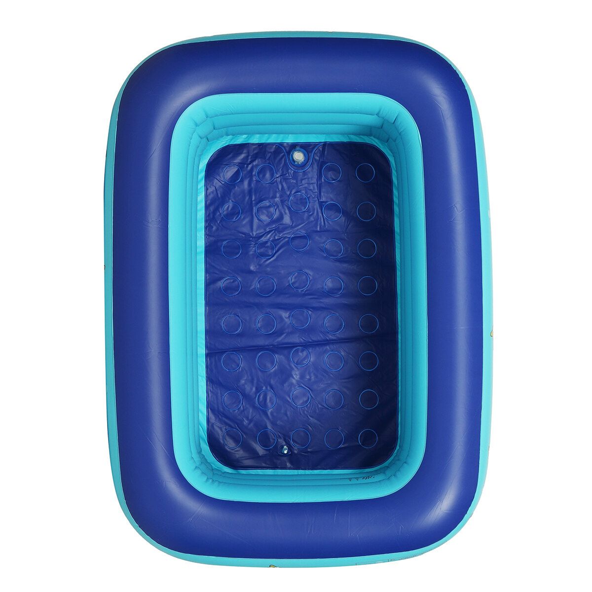 2.6M/1.5M/1.3M/1.1M For 1-5 Persons Kids Large Inflatable Swimming Pool Adult Family Lounge Water Play Fun Backyard Bathing Tub Blue 1.3M