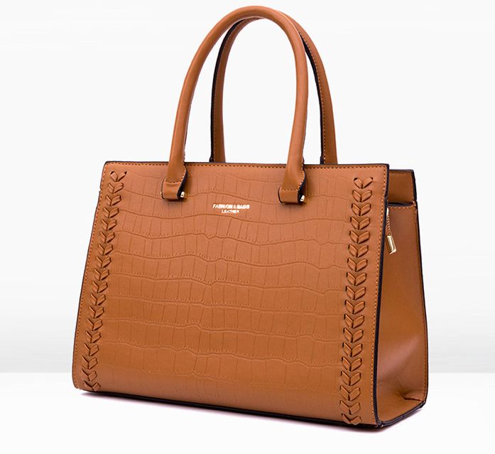 3 In 1 Quality Trendy PU Leather Female Handbag/Handbag
