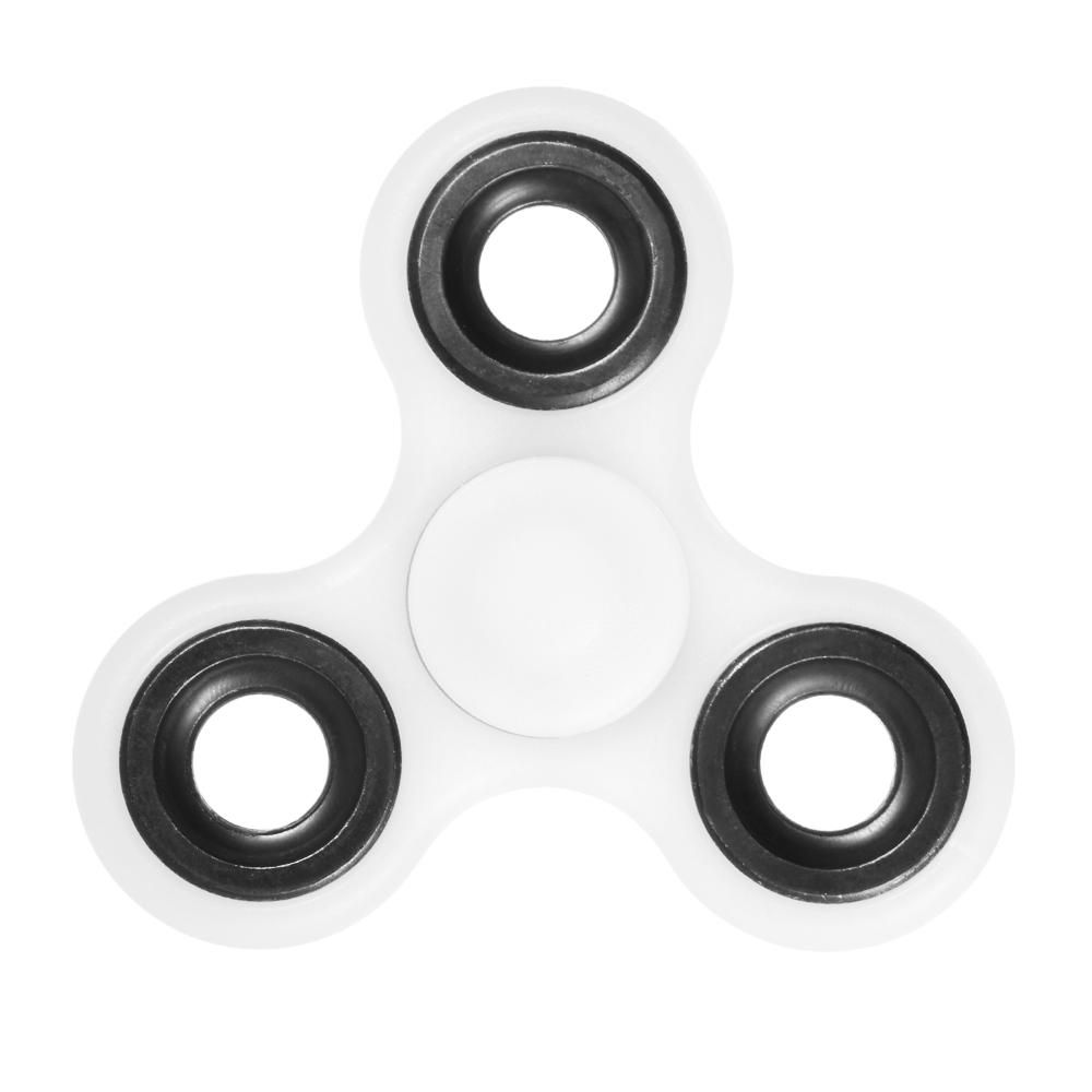 Tri Fidget Spinner 360°Hand Finger Spinner Hybrid Rotation Bearing Spin Widget Focus Toy Nylon PA Material for ADHD Anxiety Boredom Adults Children Killing Time