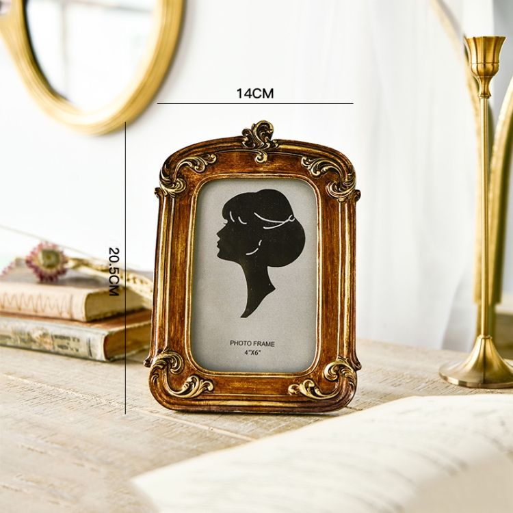 Embossed Picture Frame Pendant, Spec:  Square-6 Inches