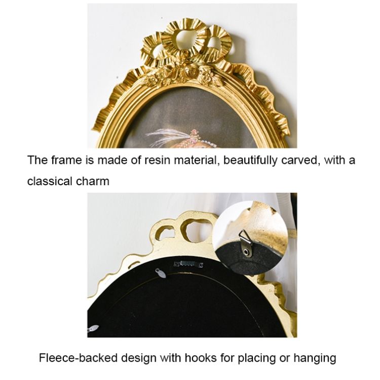 Embossed Picture Frame Pendant, Spec:  Square-6 Inches