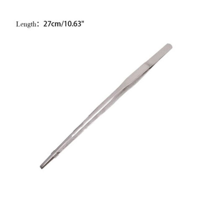 Stainless Steel Aquarium Live Plant Tank Straight  Curved Tweezers