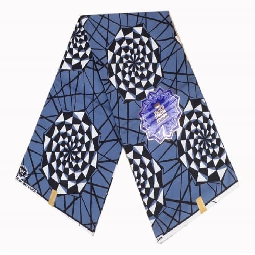 Vlisco Hollandis - 6 Yards - Ash