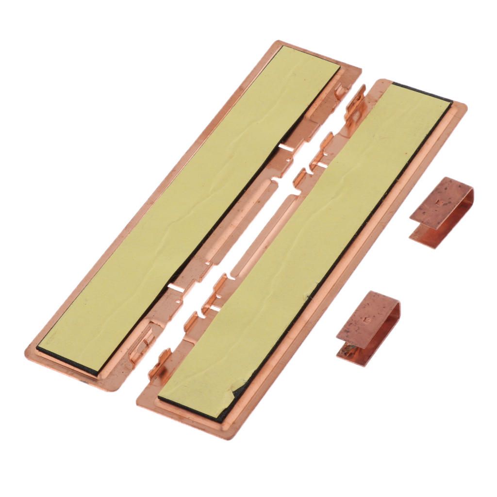 2X Copper Computer PC  Cooling Cooler For DDR DDR2/3 SDRAM RAM
