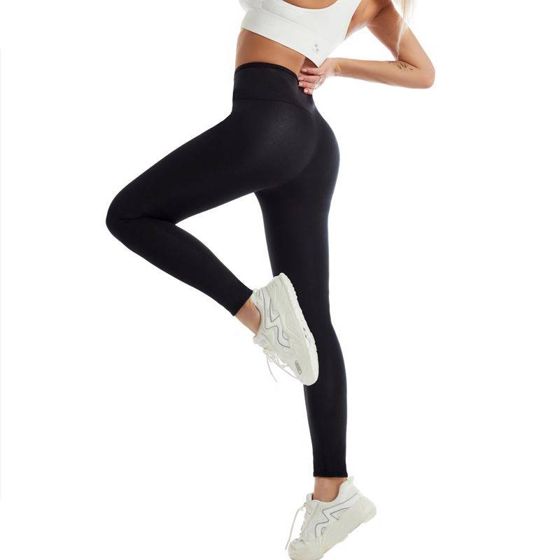Womens Upgrade Slimming Pants Neoprene Sweat Sauna Body Shapers Fitness Stretch Control  Burne Waist Trainer Leggings