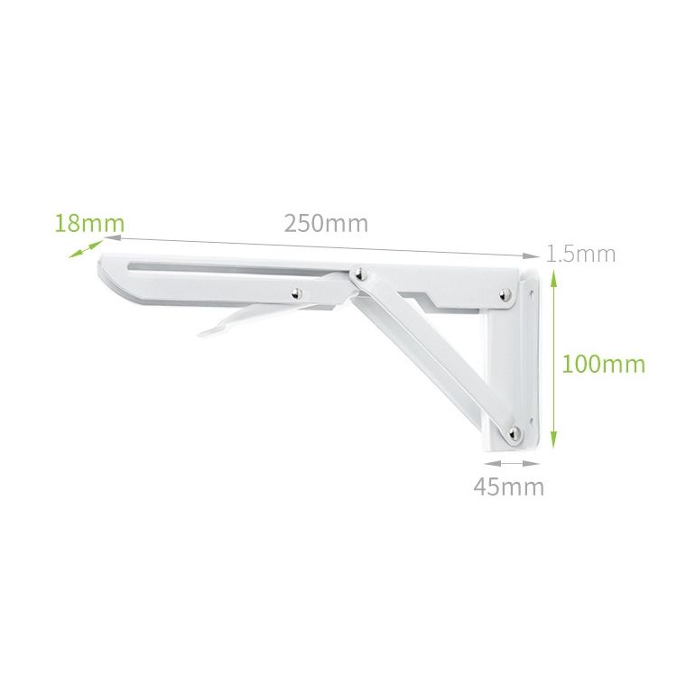 10 Inch Wall-mounted Foldable K-shaped Storage Shelf