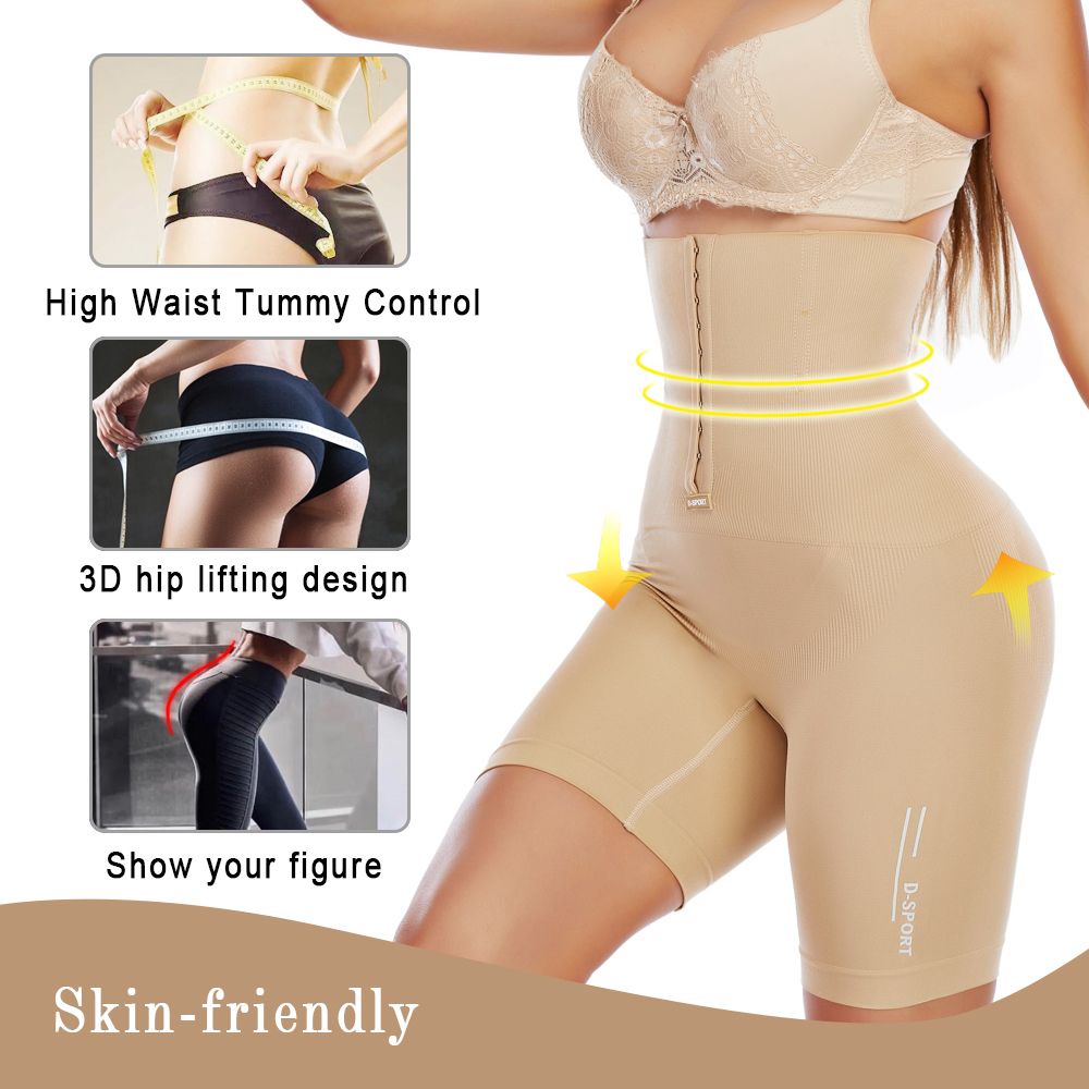 Velssut Spanxdex Shapewear For Women Faja Tummy Control  Hight Waist Body Shaper Underwear Adjustable Waist Cincher Brief