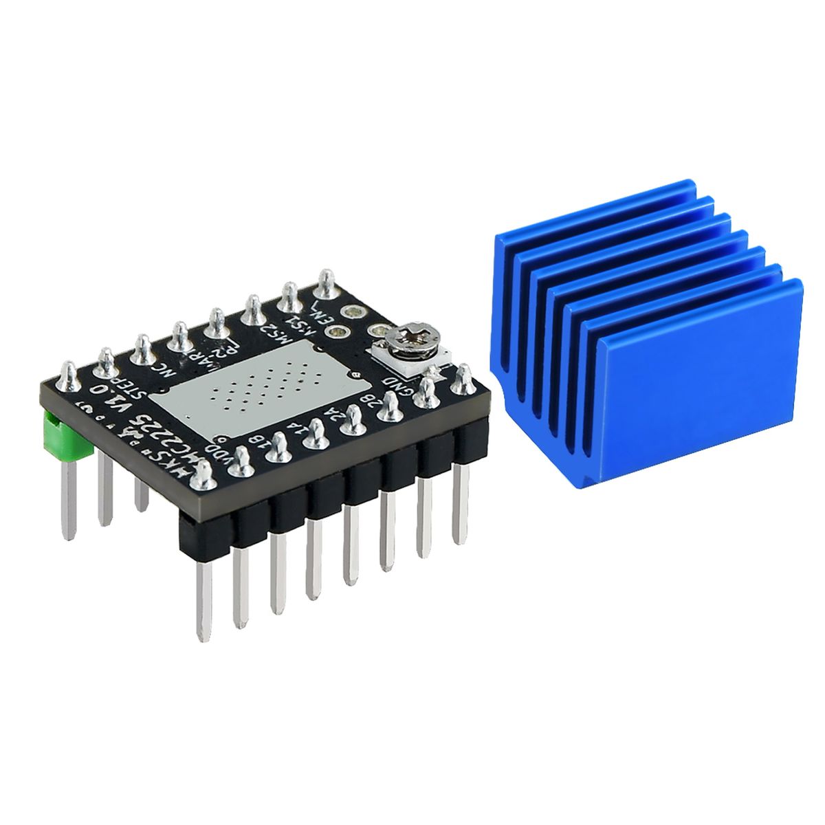 1pc TMC2225 Stepper Motor Driver Module With Heat Sink