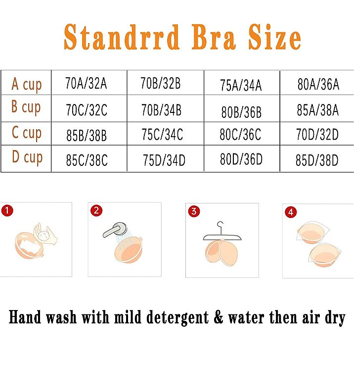 Woman Women Lady Ladies Silicone Invisible Push Up  Bra
