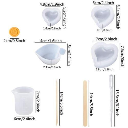 Silicone Resin Mold Jewelry DIY Mold For Craft Gem Hollow