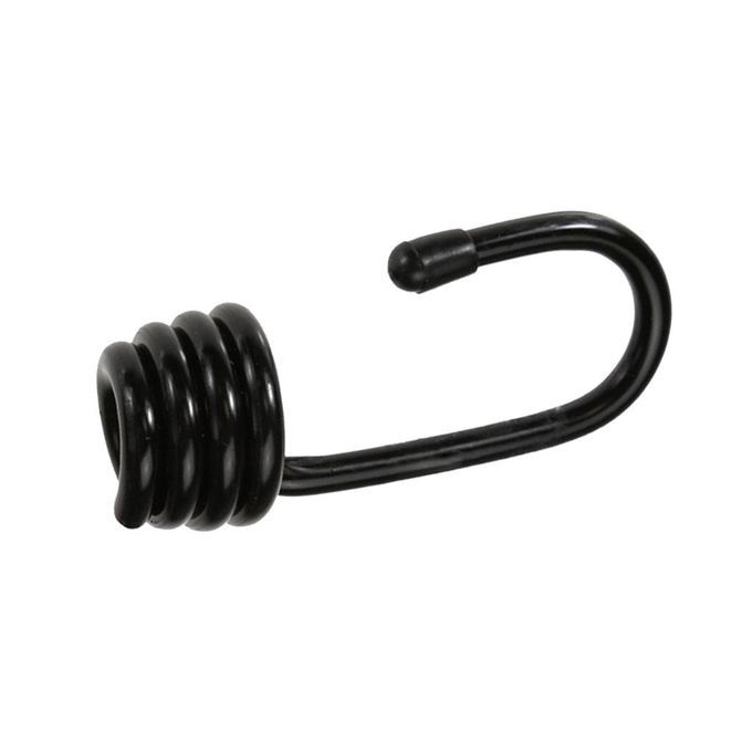 10pcs High Strength 10mm Bungee Rope Shock Cord Black Steel Wire End
