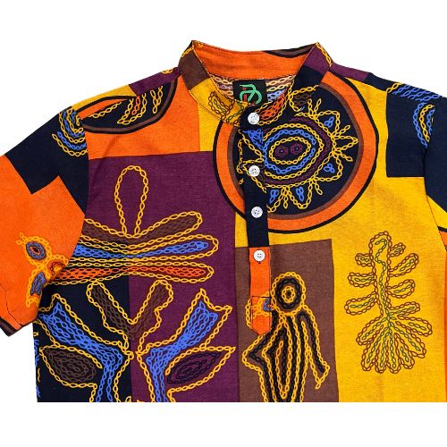 Men Fashion Plaid Printed Colourful Shirts