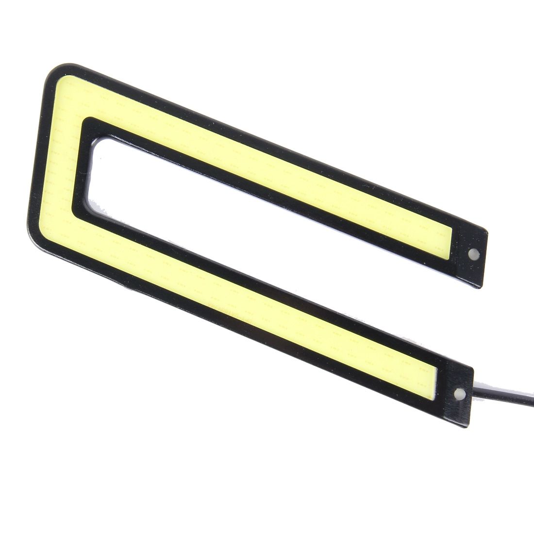 2 PCS 800LM 5500K COB Car Daytime Running Lights Lamp