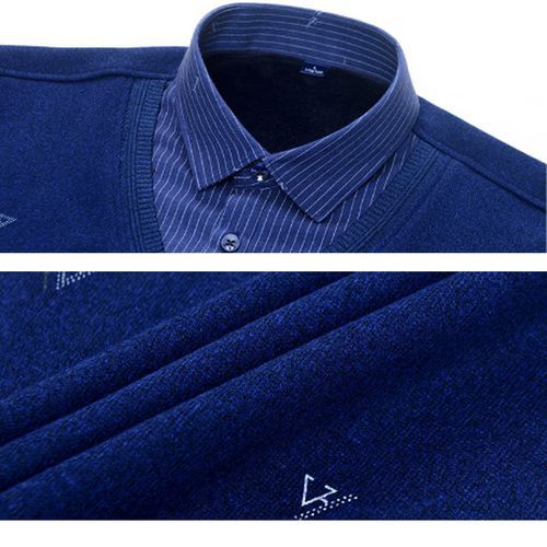 Men's Plus Fleece Warm Shirt
